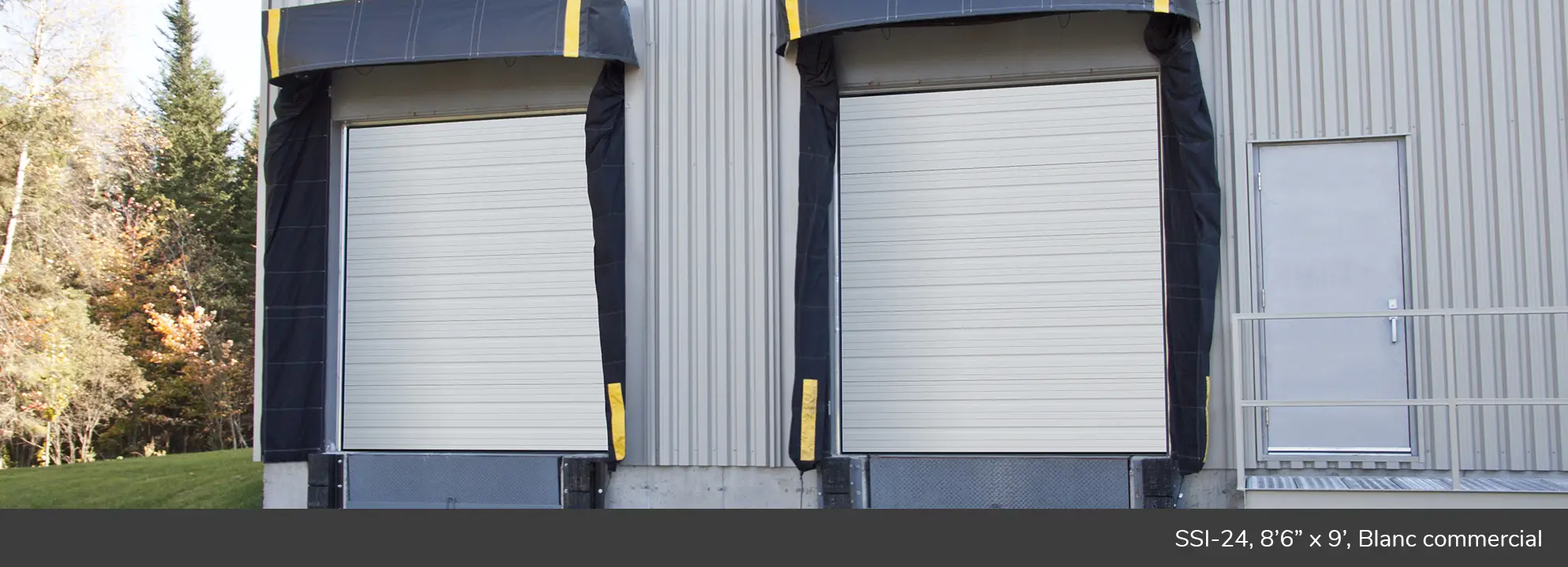 SSI-24, 8’6” x 9’, Blanc commercial