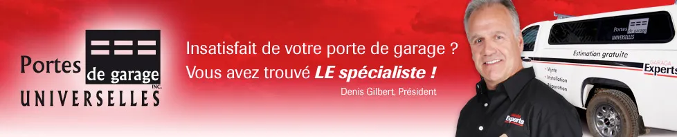 Portes de garage Universelles, le spécialiste en porte de garage